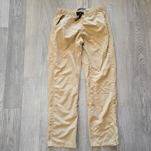 Gramicci Hiking Pants Tan Men's Small Integrated Belt Roll Up Leg